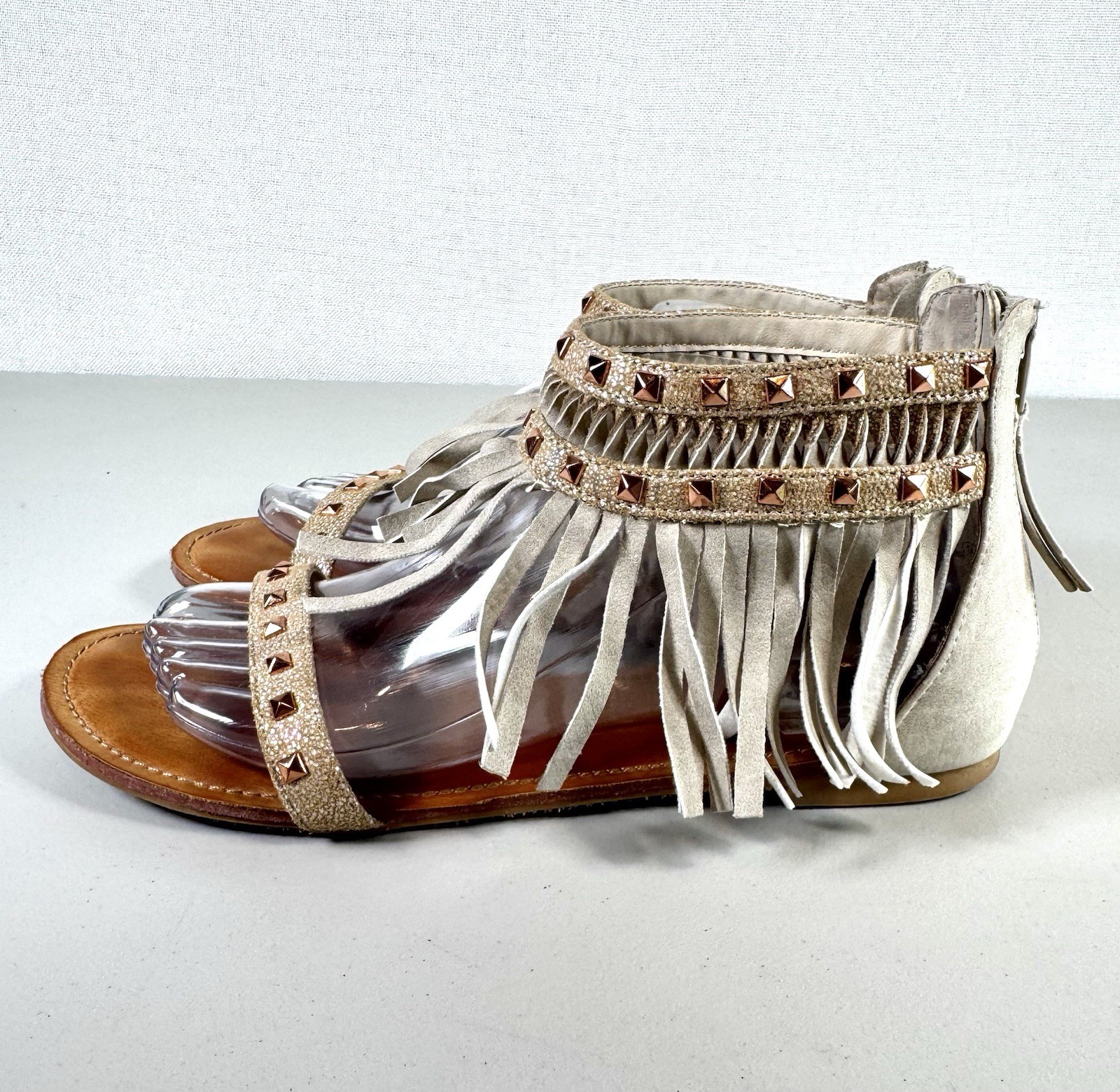 Not Rated Women's Size 9 Python Gladiator Sandal … - image 6