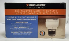 Black & Decker Spacemaker Under the Cabinet Mini Food Processor – New in Box