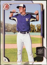 2015 Bowman Draft #104 Jake Gatewood Baseball NM