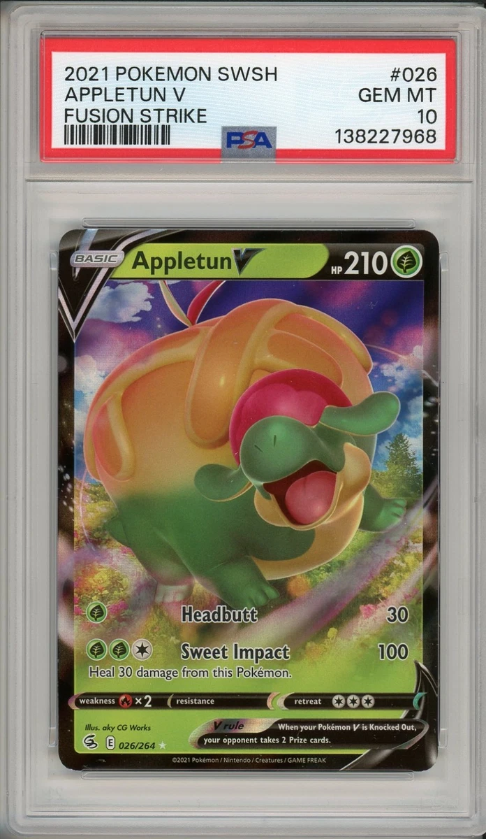 appletun v pokemon card value & Flapple V - Ultra Rare Lot When your Pokmon V is Knocked Out Flapple V - Pokemon TCG