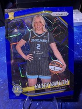 2025 Panini Prizm WNBA Rookie Blue Prizm Hailey Van Lith #139 Chicago Sky