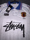 Vintage Asics Japan National Team Soccer Jersey White/Blue JFA Crest Size M — photo 3