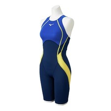 MIZUNO Women's GX SONIC STREAM Competitive Swim Half Suit sizeM
