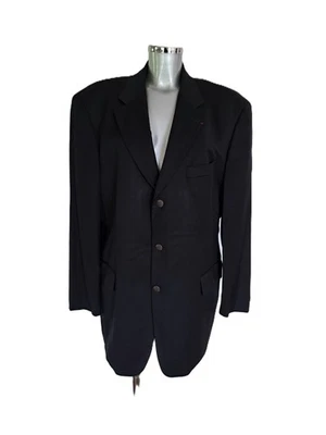 Hugo Boss Da Vinci Anzugjacke 100% Wolle Marine Gr. 54/56 - Bild 1 von 4
