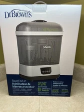 Dr Brown’s All in One Bottle Sterilizer & Dryer for Baby Bottles, Parts, Etc.