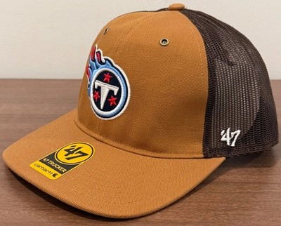 Tennessee Titans Carhartt x '47 Trucker Snapback Adjustable Mesh