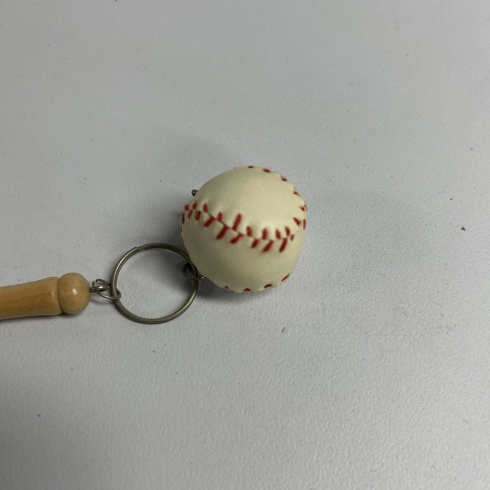Home Run Baseball Bat & Baseball Ball Keychain 22 - Image 3 of 4