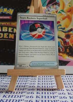 Pokemon ASC - Team Rockets Superball - (Erhabene Helden 205)  