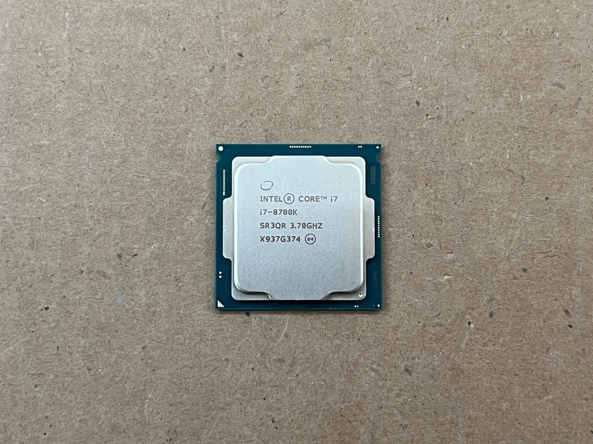 Intel Intel Core i7-8700K Processor Model Computer Processors LGA