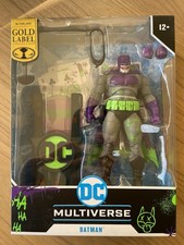 McFarlane Toys DC Multiverse Batman Jokerized Gold Label Collection Figure New