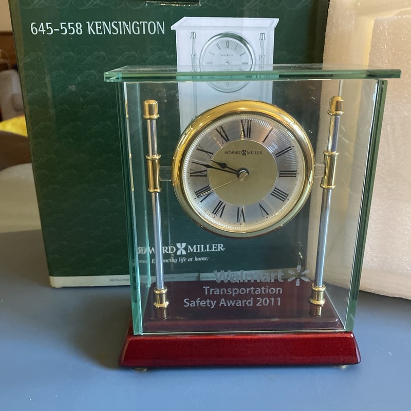 Howard Miller 645-558 Kensington  Clock Walmart Transportation Safety Award 2011