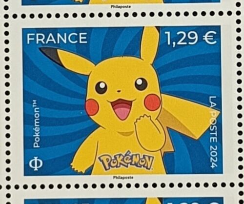 France Pokémon Stamp Pikachu | Timbre | Limited Edition 2024 - Photo 1/1