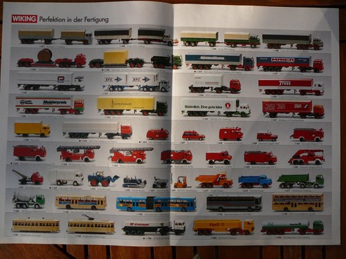 WIKING Falt-Prospekt Automodelle Programm 1985 1:87 H0 - Bild 3 von 4