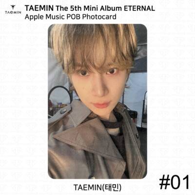 SHINee Taemin The 5th Mini Album ETERNAL POB Photocard SW