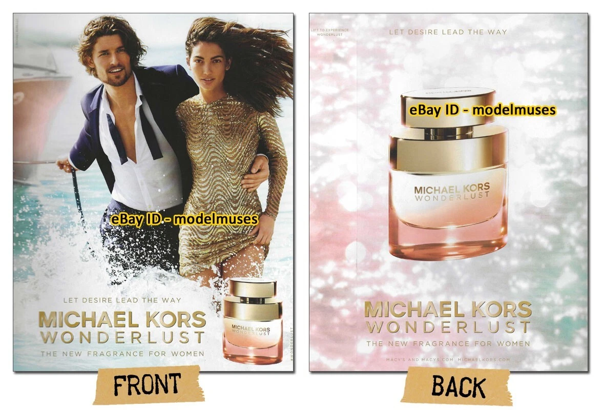 2.00 PRINT AD MICHAEL KORS Fragrances 2016 LILY ALDRIDGE Wouter