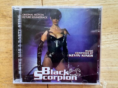 Black Scorpion - Soundtrack - Kevin Liner - 2023 Dragon's Domain CD - 500 Made