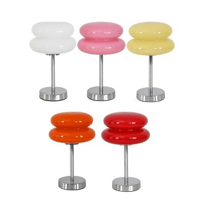 Egg Tart Mushroom Lamp 3 Colors Light Glass Tischlampe für Party Home Bar