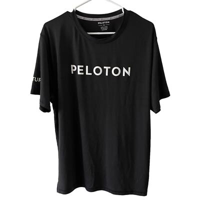 Peloton T-Shirt Mens Large Cycling Century Rider Short Sleeve