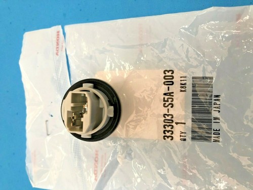 4-Pc Pk Genuine Honda & Acura (05-25) Socket 33303-S5A-003 & Bulb 34911-TR0-A51 - Picture 4 of 4