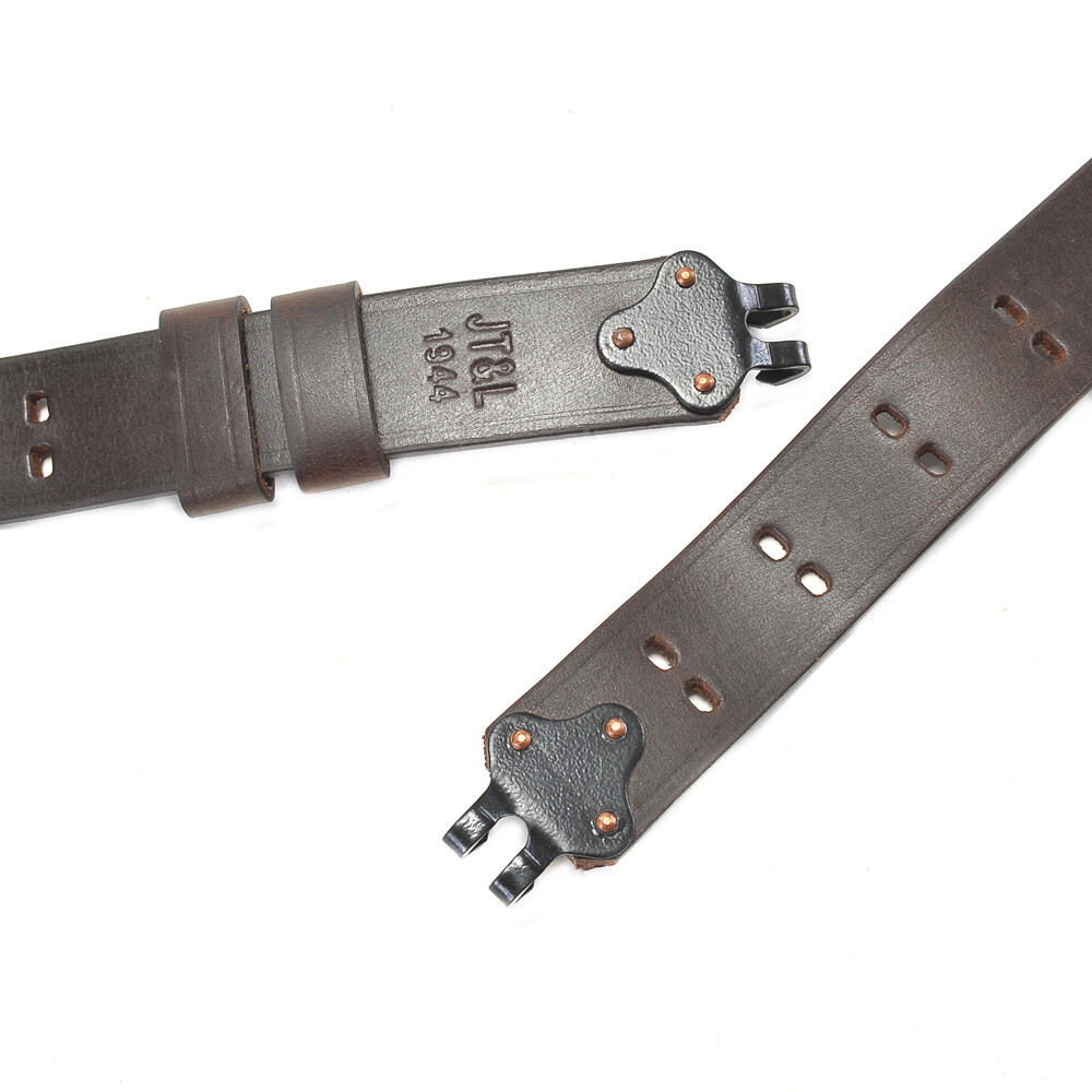 M1907 Premium Oiled Leather Rifle Sling Dated 1944 M1 Garand M1903 ...