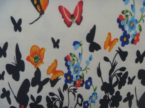 Lily Firmiana Blumenkleid Damen Größe 2XL weiß Schmetterlinge & Blumen NEU - Bild 4 von 9