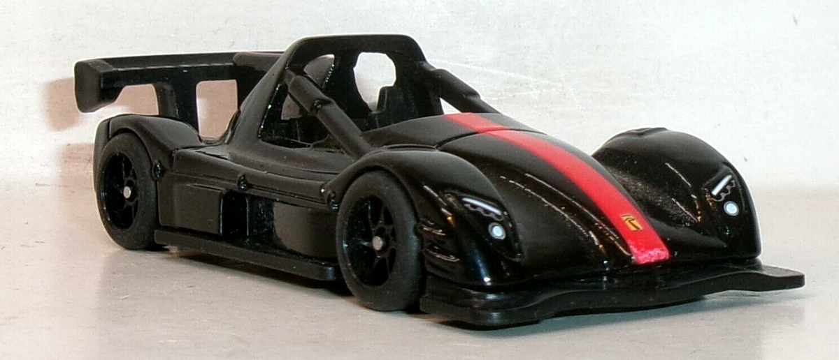 LOOSE 2024 MATCHBOX 1:64 BLACK RADICAL SR3 XXR WHEEL SWAP REAL