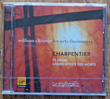 CHARPENTIER Te Deum, Grand Office des Morts. Les Arts Florissants. Unsealed CD