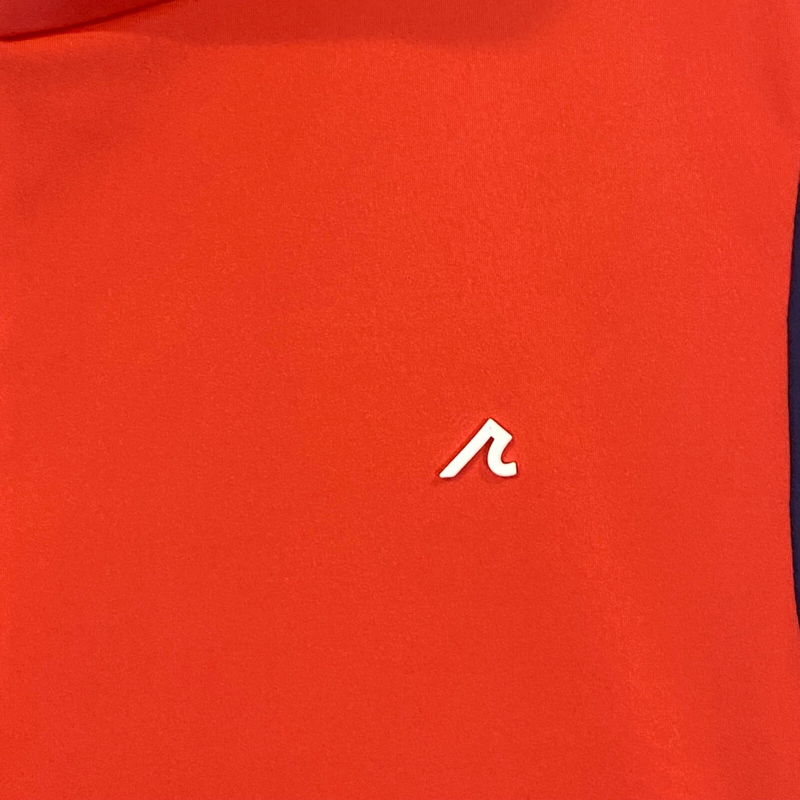 Redvanly Pullover Mens Large Reddish Orange Quarter Zip Golf Performance Jacket