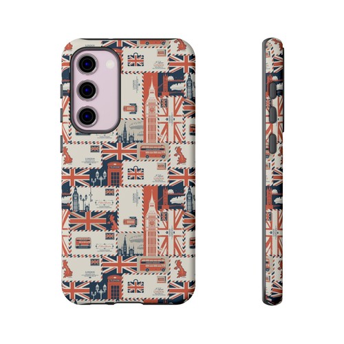 British Icons Phone Case - Union Jack, Big Ben, British Flag, London, Wrap Print - Picture 148 of 177