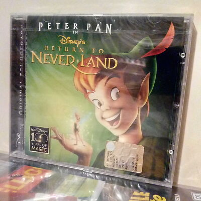 Peter Pan Return to Never Land Walt Disney OST Cd Neu