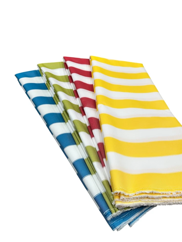 STRIPE CANVAS AWNING FABRIC WATERPROOF OUTDOOR FABRIC 60" - Image 3 of 4