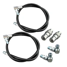 Hydraulic Power Angle Hose  Fittings Kit for E47 Meyer Snow Plow Blade 21855
