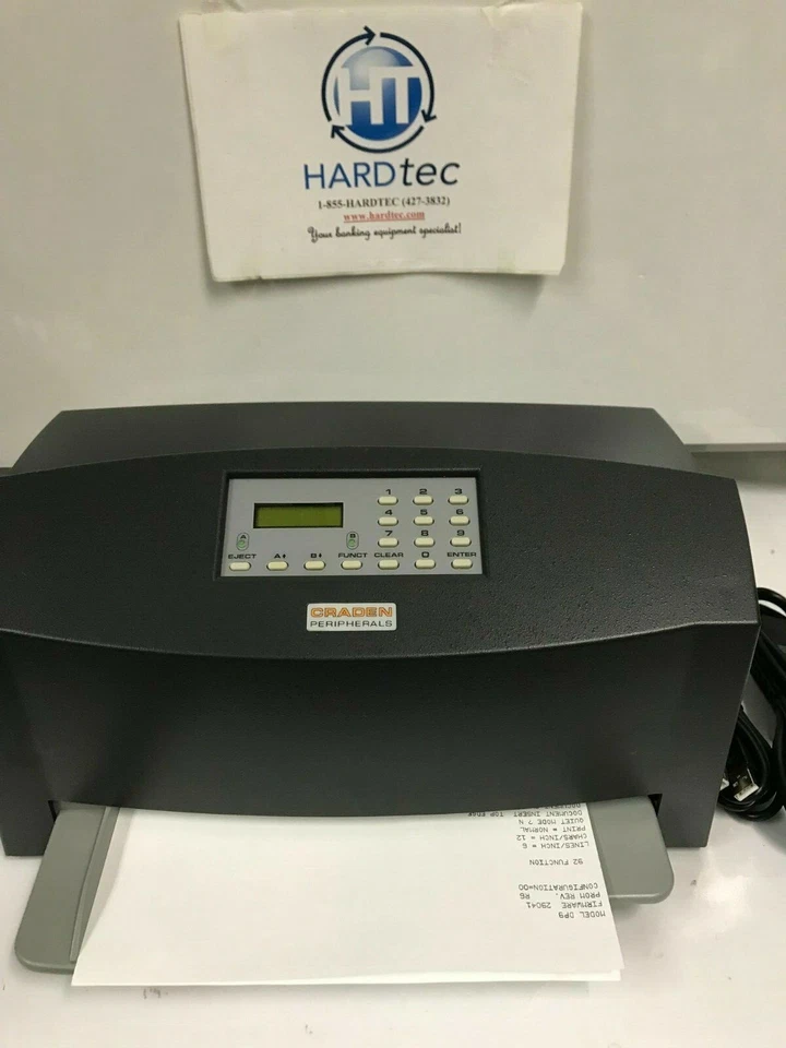 Craden DP9 Passbook Printer USB and Serial interface - Image 2 of 4