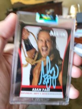 AUTOGRAPHED HANGMAN ADAM PAGE 2018 ALL IN AEW HIGHSPOTS ROOKIE CARD SIGNED AUTO