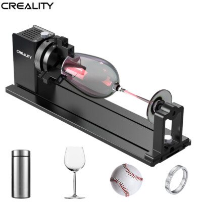 Creality Rotary Kit Pro multifunktionaler Lasergravuraufsatz für zylindrische