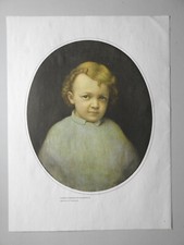 LENIN 1969 Russian Soviet Propaganda Poster #1 Lenin 4-Years Old 44x33 cm