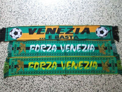3 Bufandas Venecia FC Club Football Fútbol Scarf Bufanda Echarpe Lot En