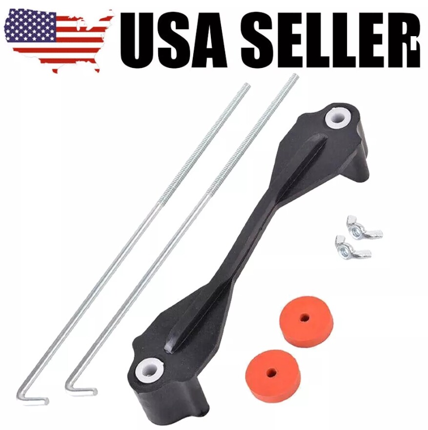 US Car Rubber Battery Hold Down Clamp Holder Tie Down Bracket Hold Down Tool