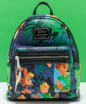 Loungefly Peter Pan Scenes Mini Backpack Amazon.com: Loungefly Disney Peter Pan Scene Mini Backpack  main image 4