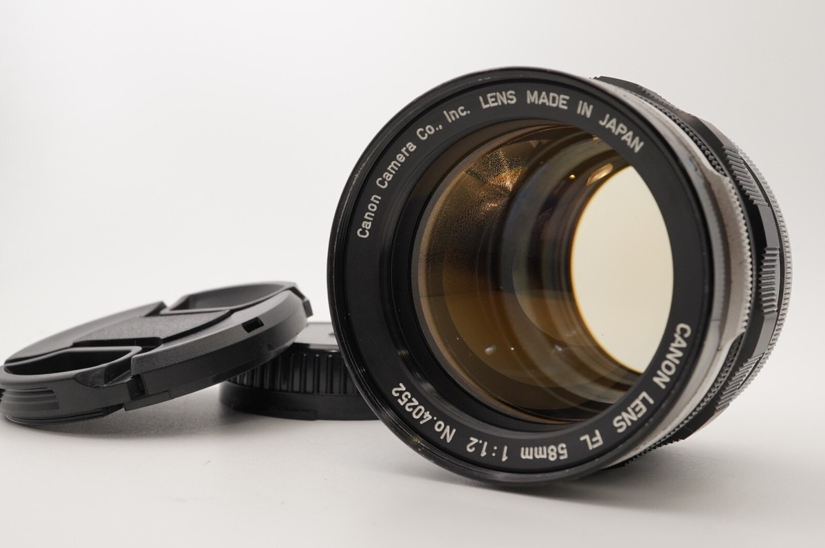 Near MINT] Canon FL 58mm F1.2 Standard MF Lens FL Mount From