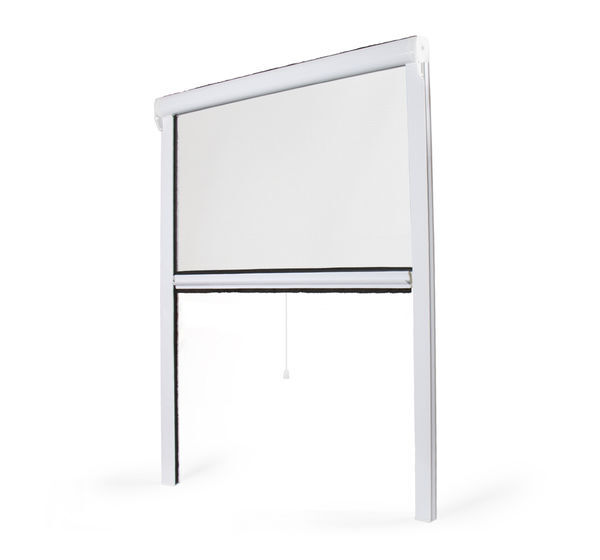 Tienda de mosquitera enrollable para ventanas de PVC. paquete de 4