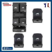 Platine Fensterheber Vorne Links + 3 Tasten FüR Audi Q7 4L 2006-2015 4F0959851