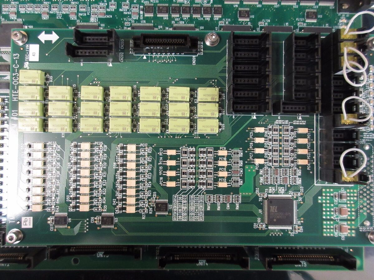 TEL Tokyo Electron HTE-OV5-A-11 HP #01 HTE-0C3-C-13 PCB TEL Tokyo Electron HTE-OV5-A-11 HP #01 HTE-0C3-C-13 PCB
