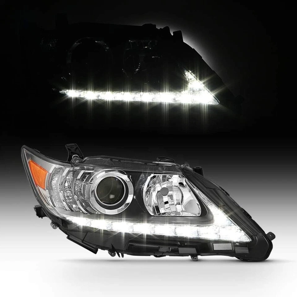 Farol projetor halogênio LED DRL ambos os lados para 2013-2015 Lexus ES350 ES300h - Imagem 3 de 4