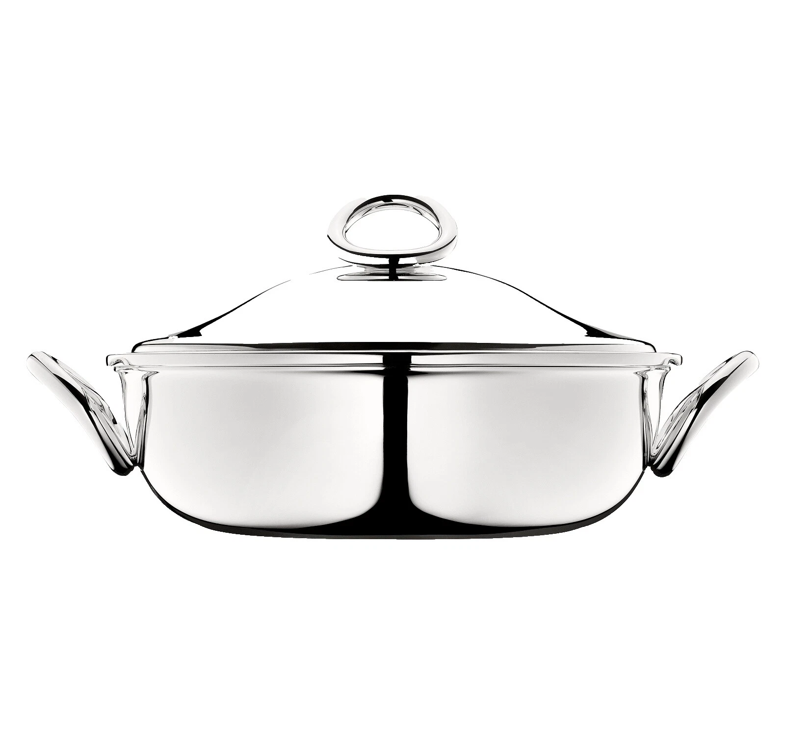 Bandejas de vidrio abstracto