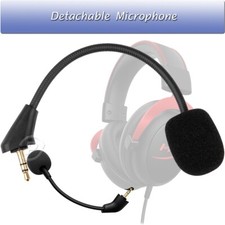 Replacement MIC Detachable Boom Microphone For HyperX Cloud II X Gaming Headsets