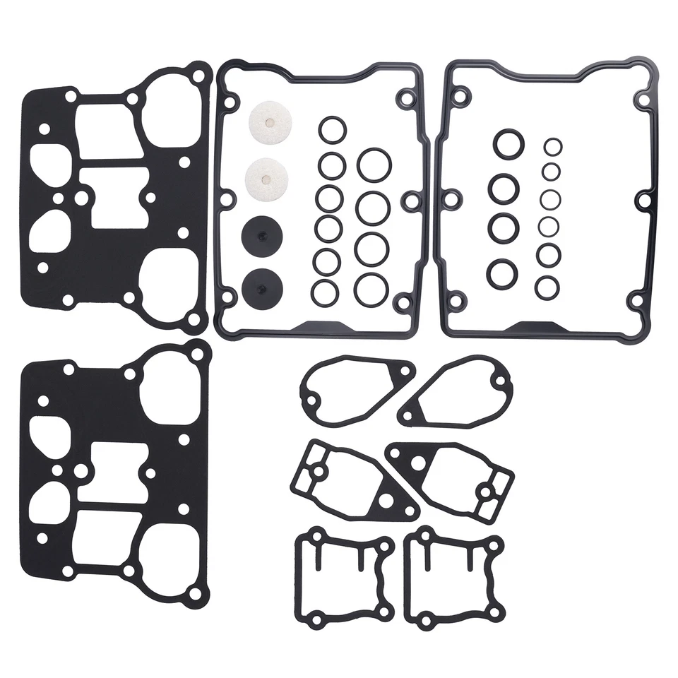 Rocker Box Gasket Kit for HARLEY TWIN CAM FLSTFI Fat Boy FXDC Super Glide Custom - Image 2 of 4