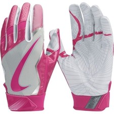 youth small pink football gloves
