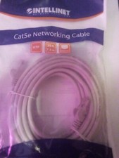 Intellinet Network Solutions Cat5e UTP Network Patch Cable, 25 ft 7.5 m , White