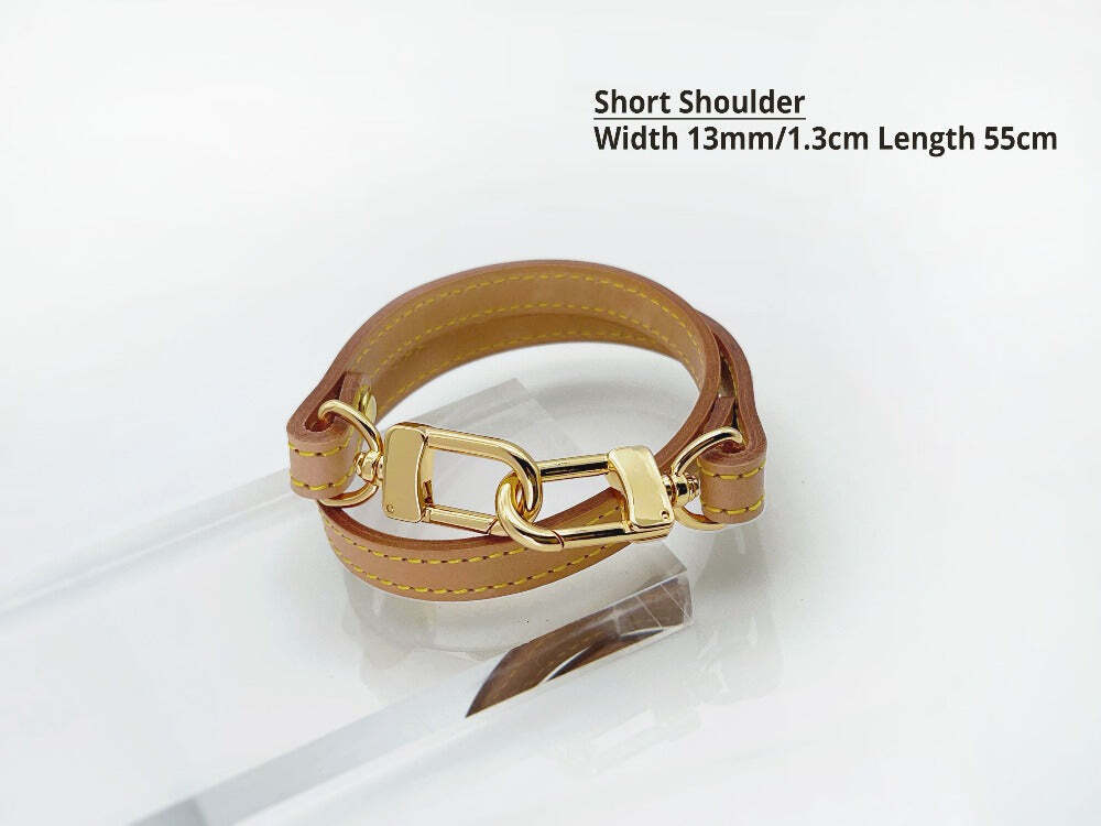 Replacement Straps for LV Louis Vuitton, Vachetta Leather Bag